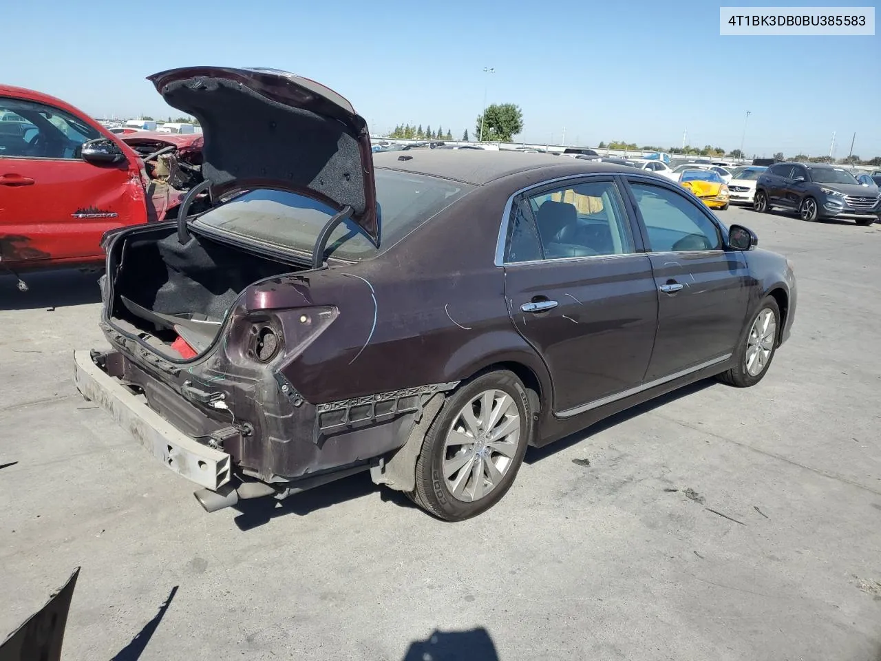 2011 Toyota Avalon Base VIN: 4T1BK3DB0BU385583 Lot: 72458294