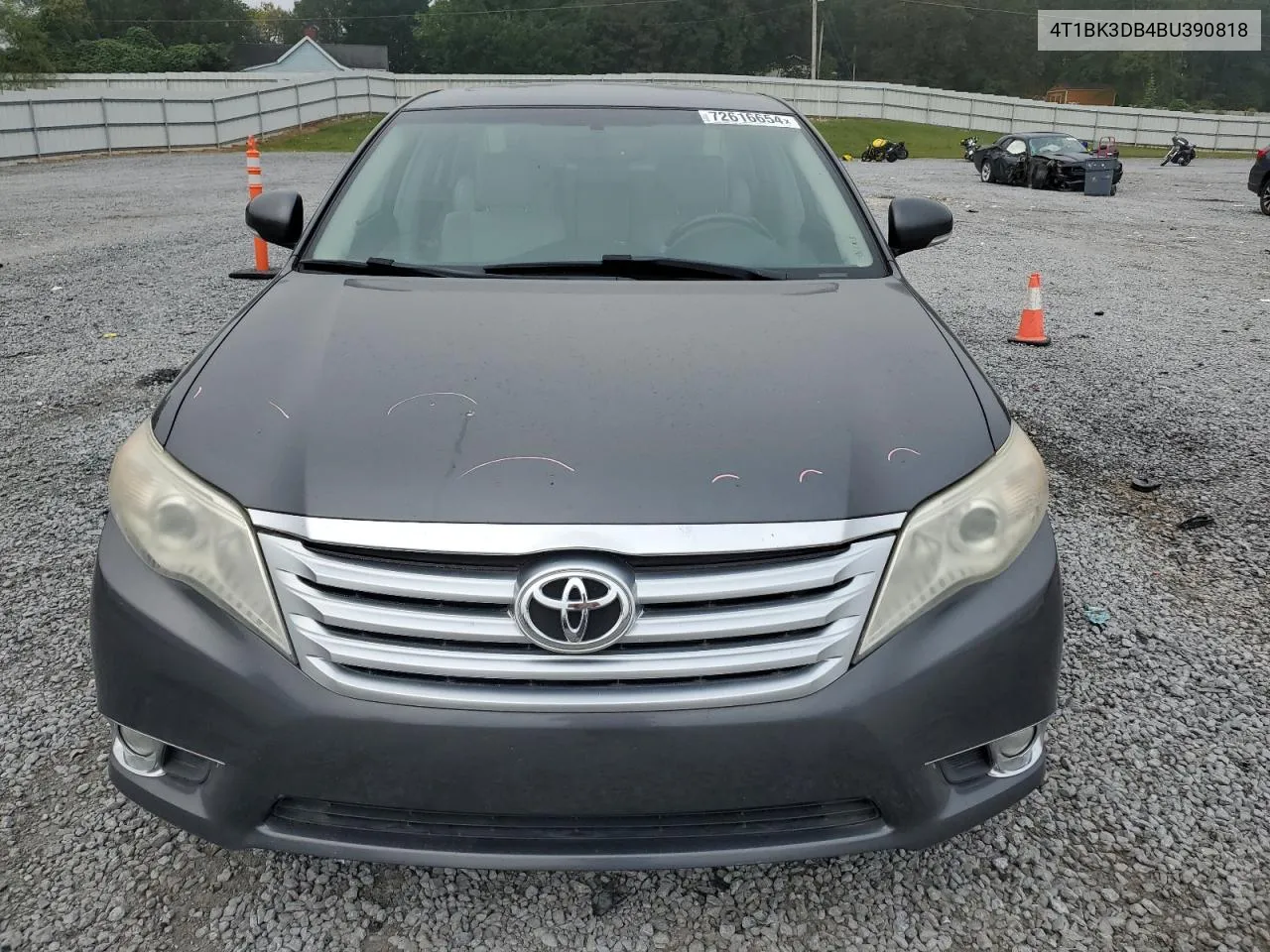 2011 Toyota Avalon Base VIN: 4T1BK3DB4BU390818 Lot: 72616654