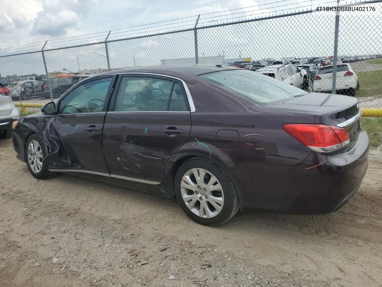 4T1BK3DB8BU402176 2011 Toyota Avalon Base