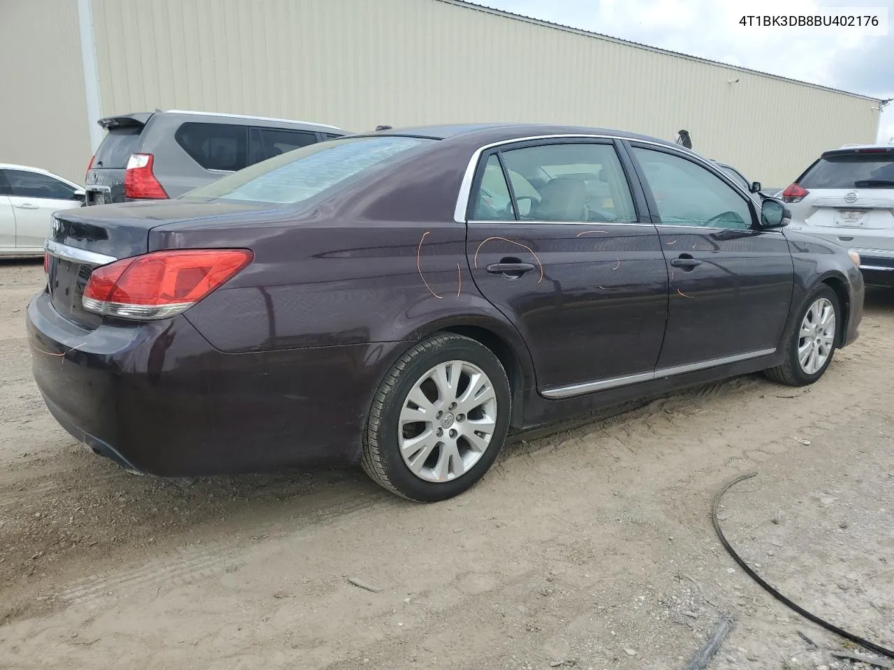 2011 Toyota Avalon Base VIN: 4T1BK3DB8BU402176 Lot: 72745624