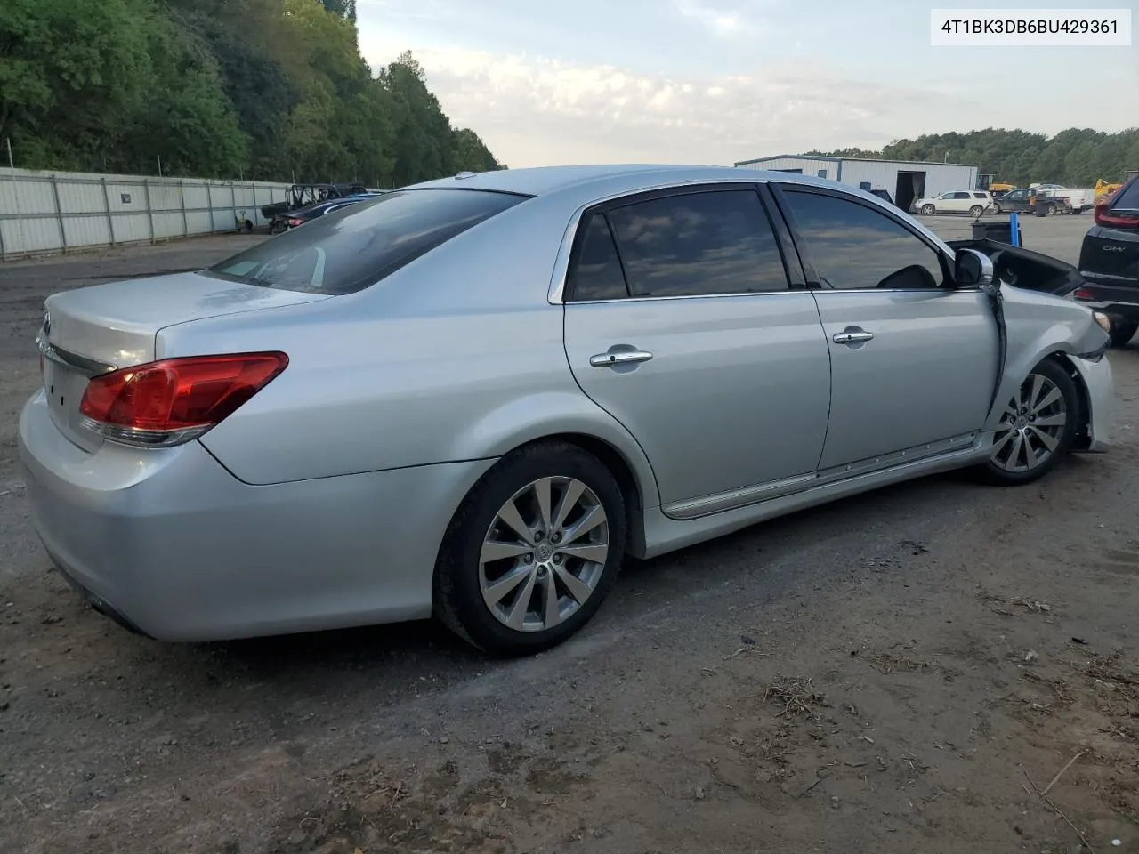 2011 Toyota Avalon Base VIN: 4T1BK3DB6BU429361 Lot: 72758584