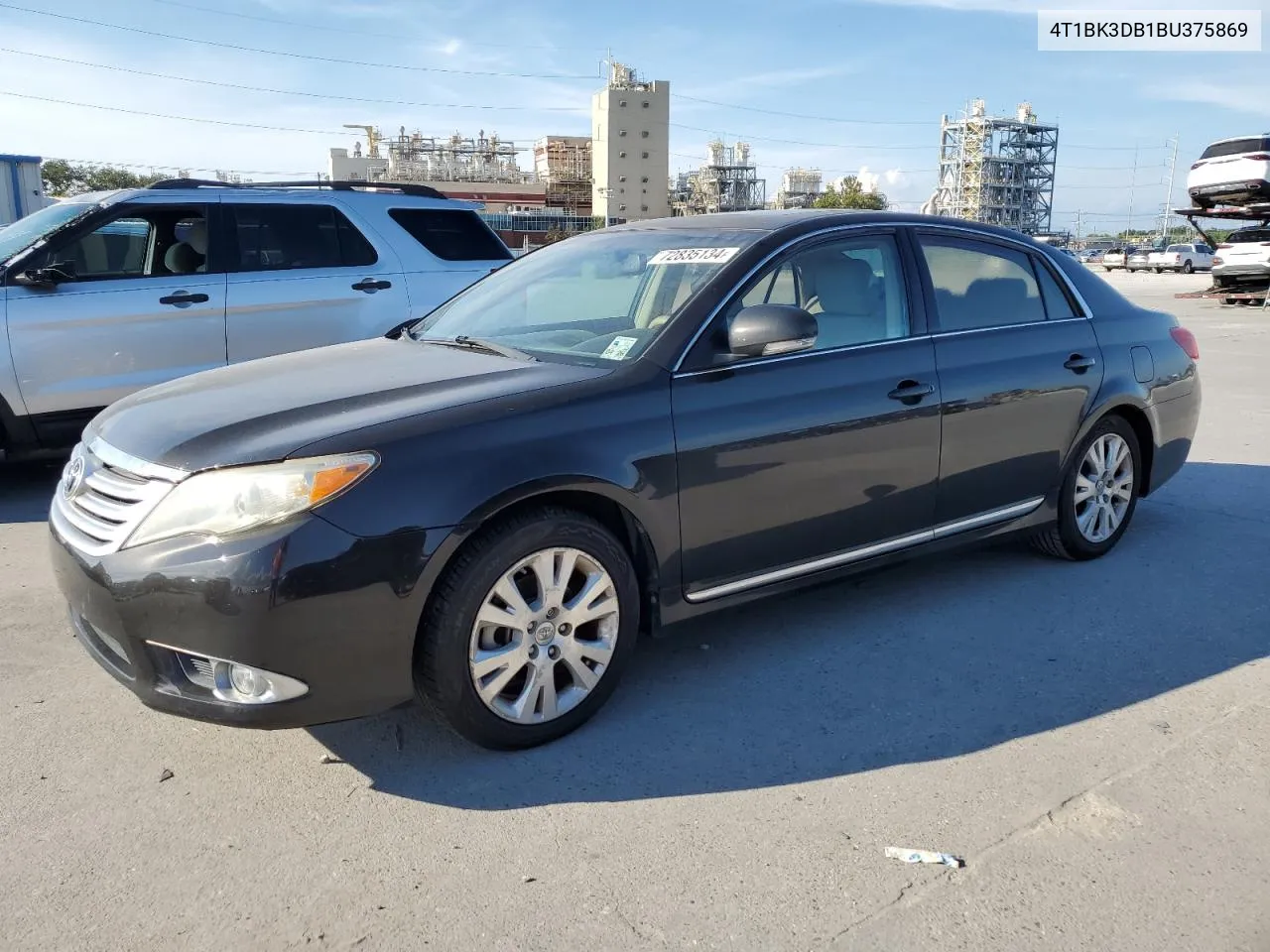 2011 Toyota Avalon Base VIN: 4T1BK3DB1BU375869 Lot: 72835134