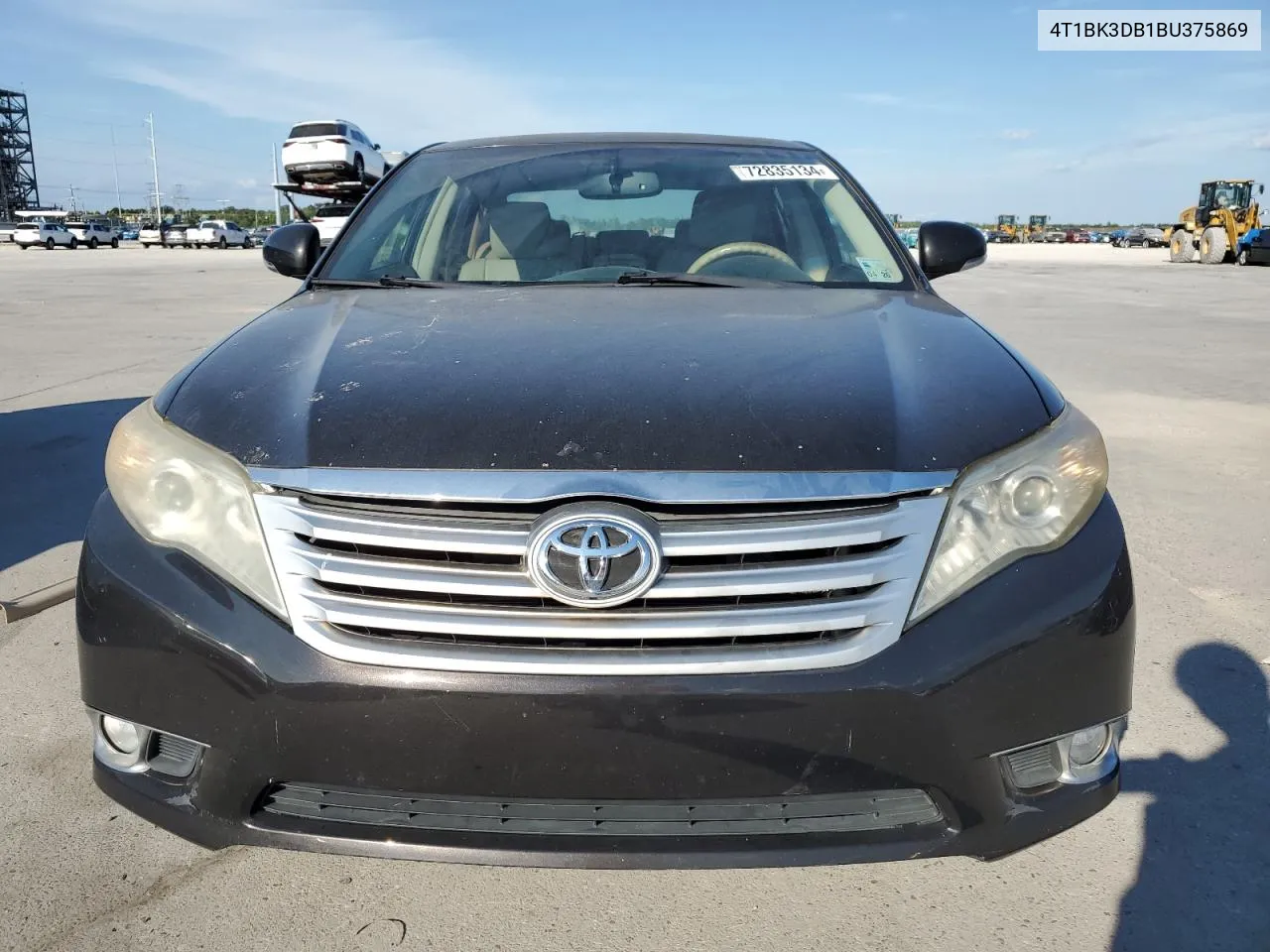 2011 Toyota Avalon Base VIN: 4T1BK3DB1BU375869 Lot: 72835134