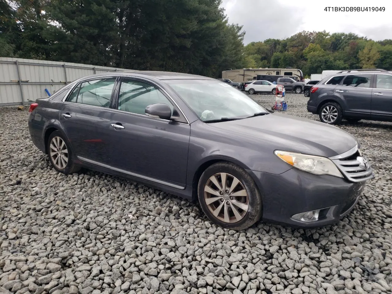 2011 Toyota Avalon Base VIN: 4T1BK3DB9BU419049 Lot: 72923074