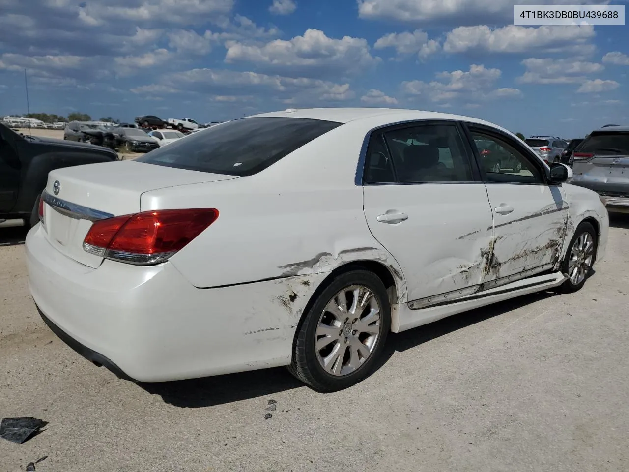 2011 Toyota Avalon Base VIN: 4T1BK3DB0BU439688 Lot: 72940284