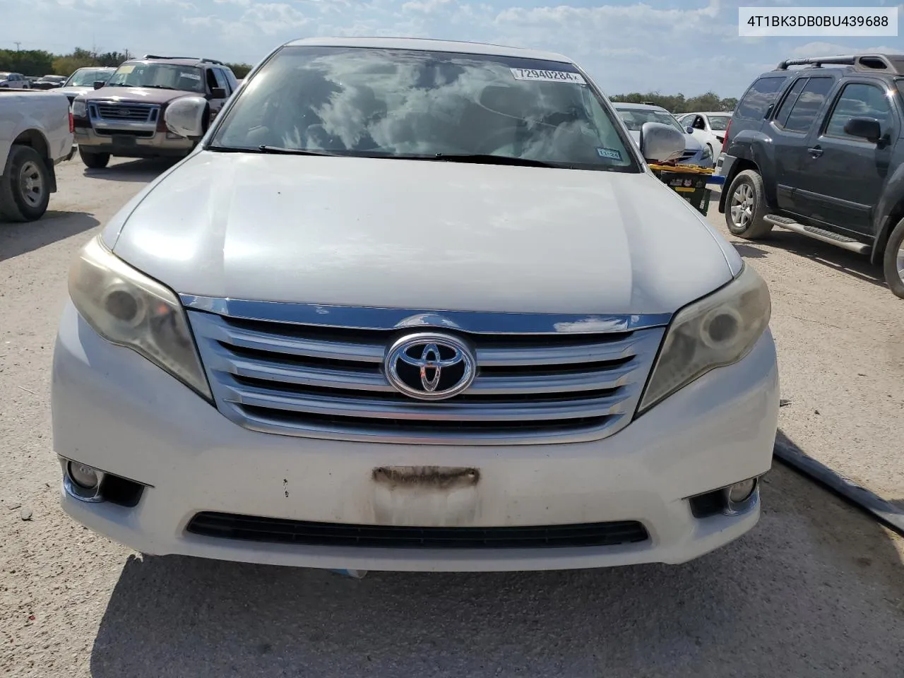 2011 Toyota Avalon Base VIN: 4T1BK3DB0BU439688 Lot: 72940284