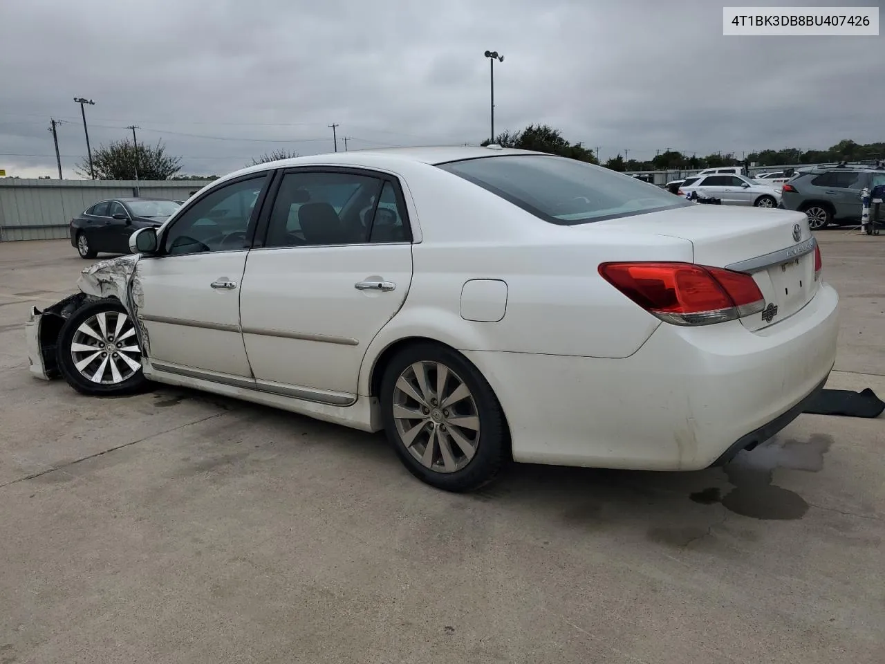 2011 Toyota Avalon Base VIN: 4T1BK3DB8BU407426 Lot: 73041214