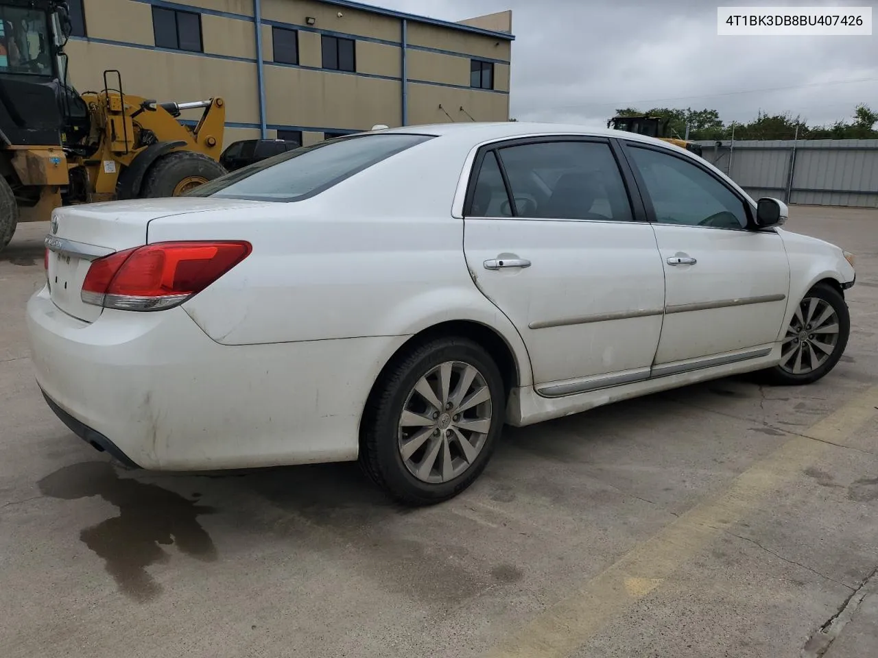 2011 Toyota Avalon Base VIN: 4T1BK3DB8BU407426 Lot: 73041214