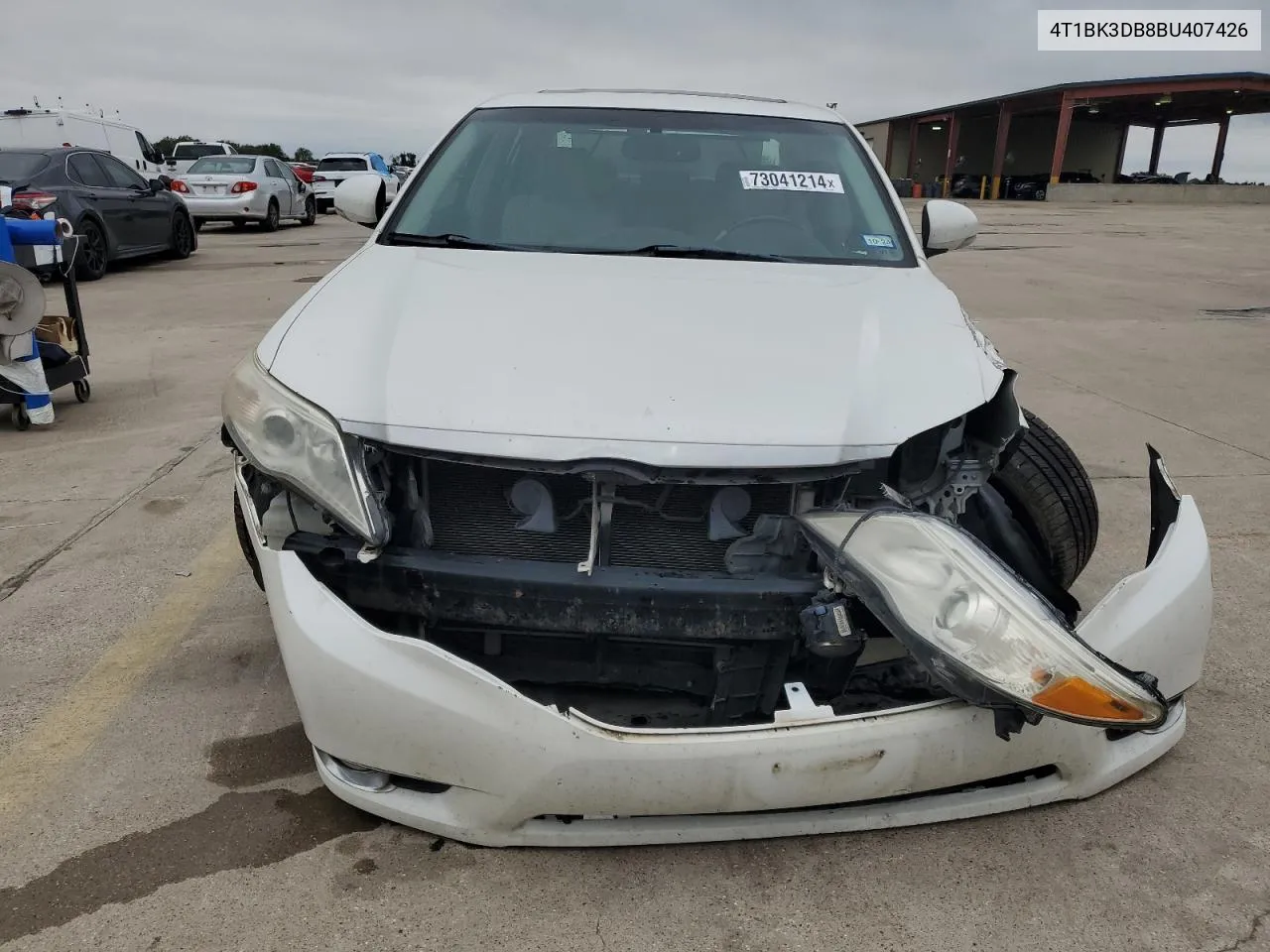 2011 Toyota Avalon Base VIN: 4T1BK3DB8BU407426 Lot: 73041214