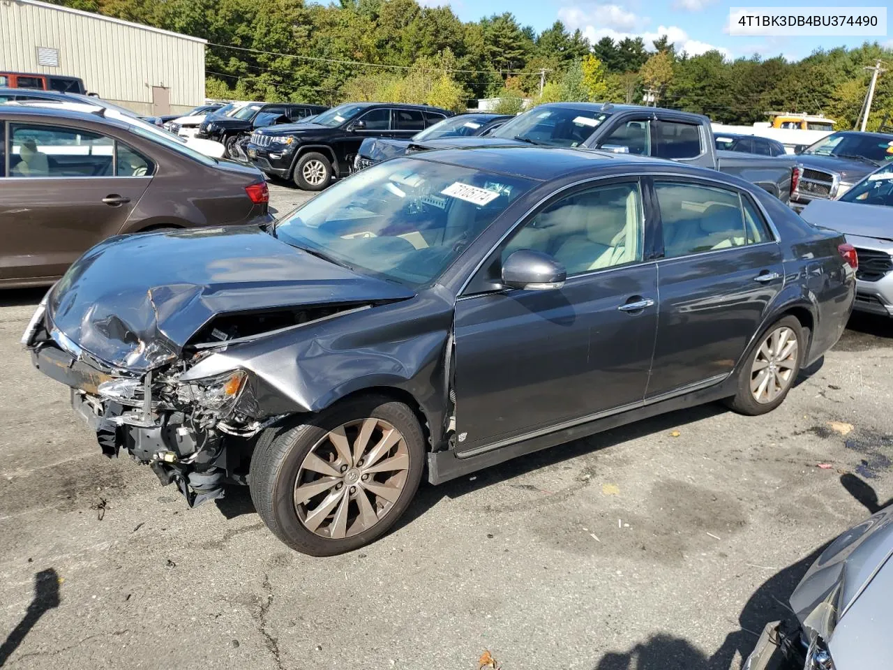 2011 Toyota Avalon Base VIN: 4T1BK3DB4BU374490 Lot: 73105774