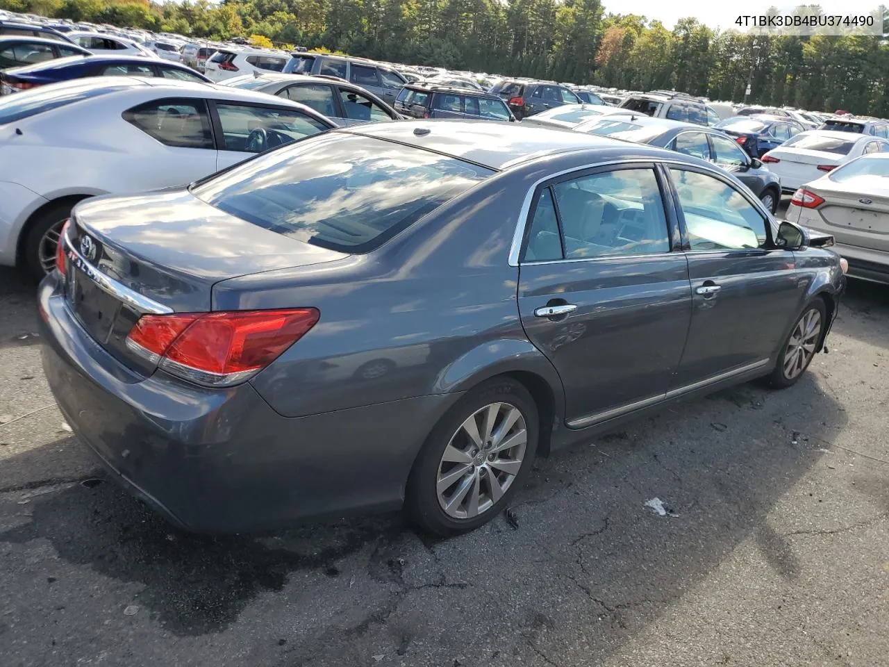 2011 Toyota Avalon Base VIN: 4T1BK3DB4BU374490 Lot: 73105774