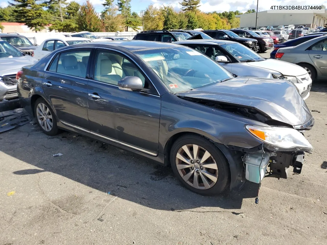 2011 Toyota Avalon Base VIN: 4T1BK3DB4BU374490 Lot: 73105774