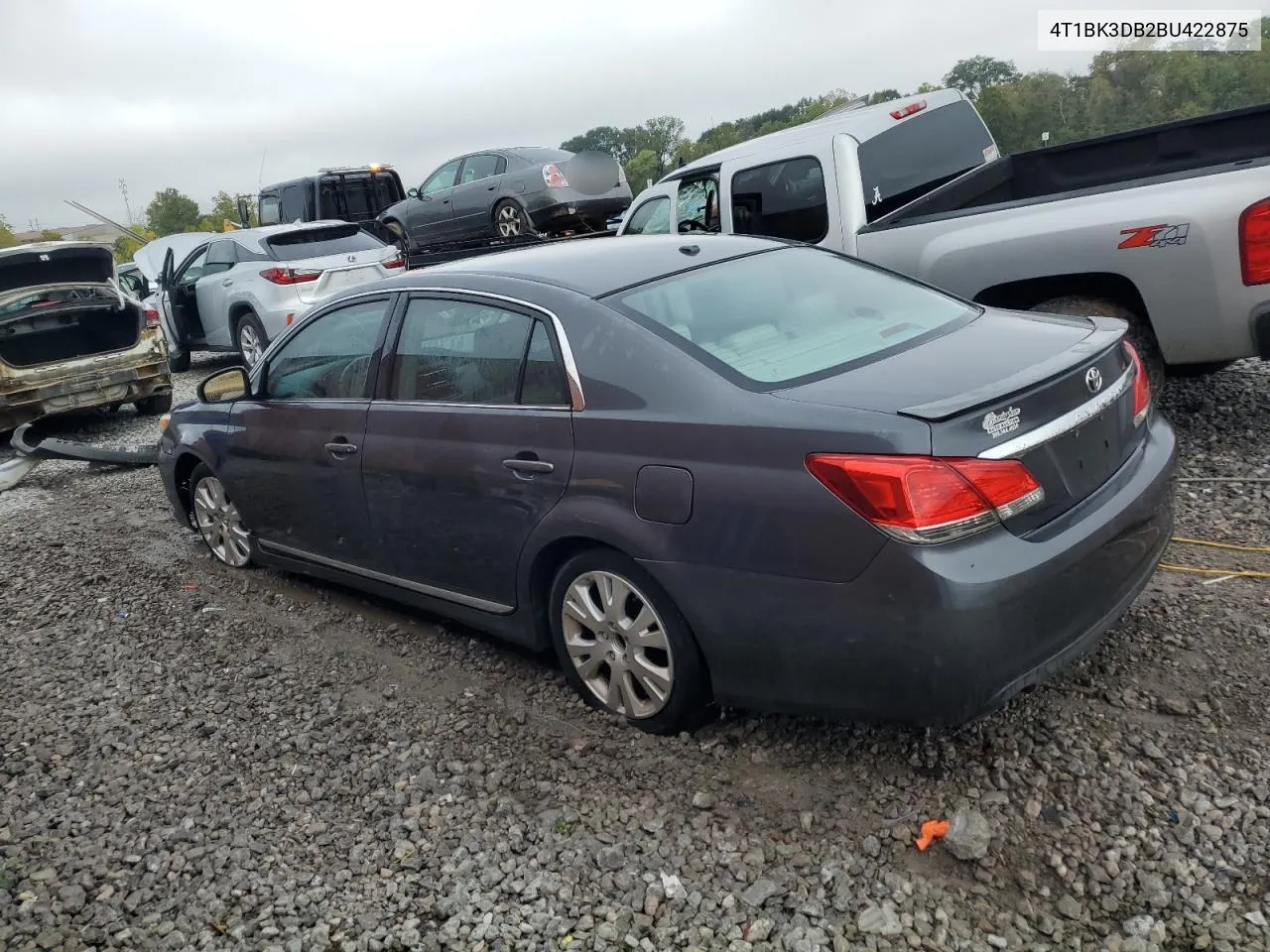 2011 Toyota Avalon Base VIN: 4T1BK3DB2BU422875 Lot: 73281274