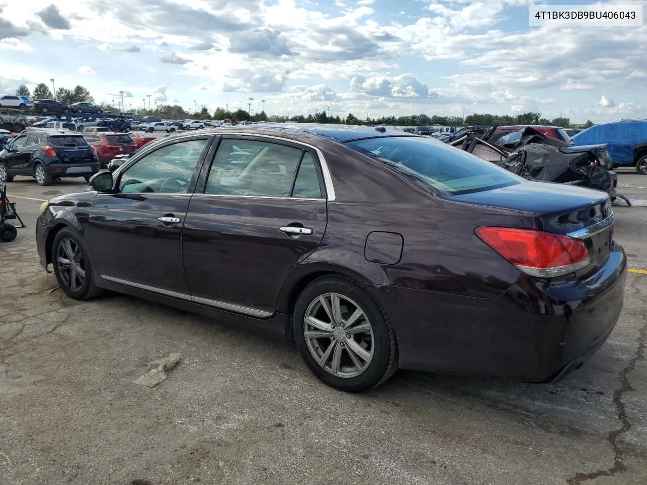 4T1BK3DB9BU406043 2011 Toyota Avalon Base