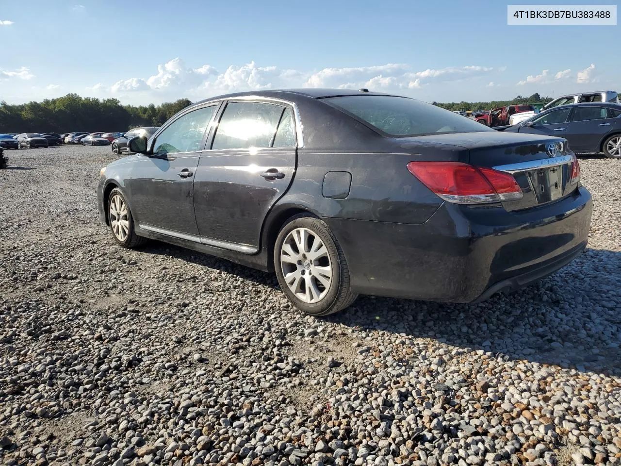 2011 Toyota Avalon Base VIN: 4T1BK3DB7BU383488 Lot: 73306674