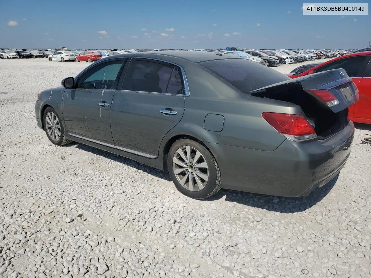 4T1BK3DB6BU400149 2011 Toyota Avalon Base