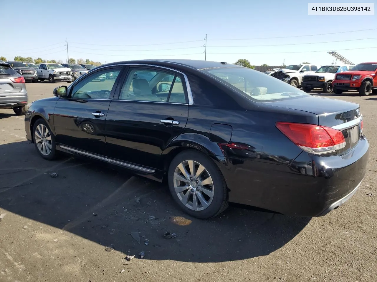 4T1BK3DB2BU398142 2011 Toyota Avalon Base