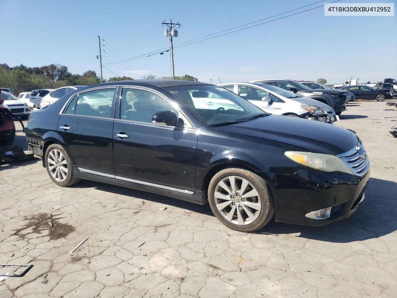 2011 Toyota Avalon Base VIN: 4T1BK3DBXBU412952 Lot: 74138824