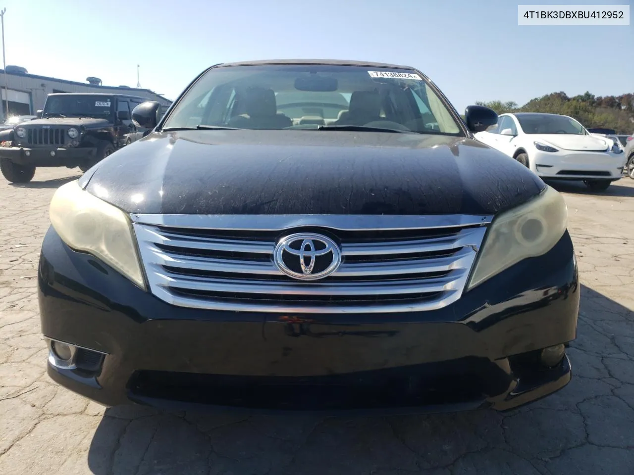 2011 Toyota Avalon Base VIN: 4T1BK3DBXBU412952 Lot: 74138824