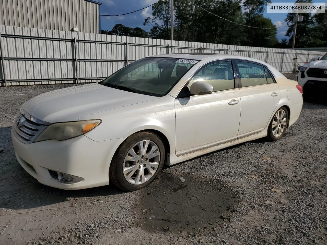 4T1BK3DB4BU377874 2011 Toyota Avalon Base