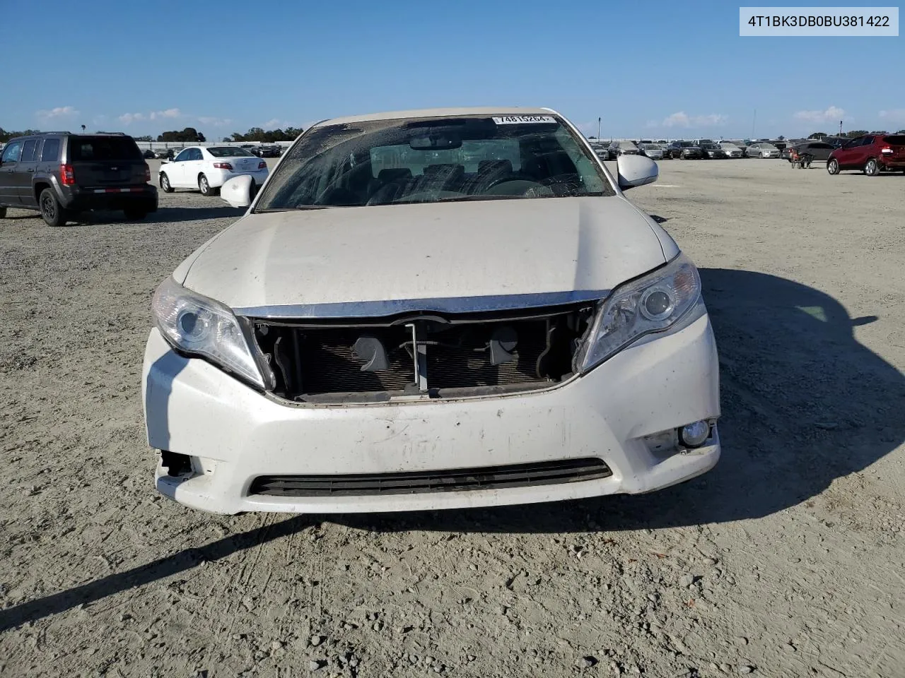 2011 Toyota Avalon Base VIN: 4T1BK3DB0BU381422 Lot: 74815264