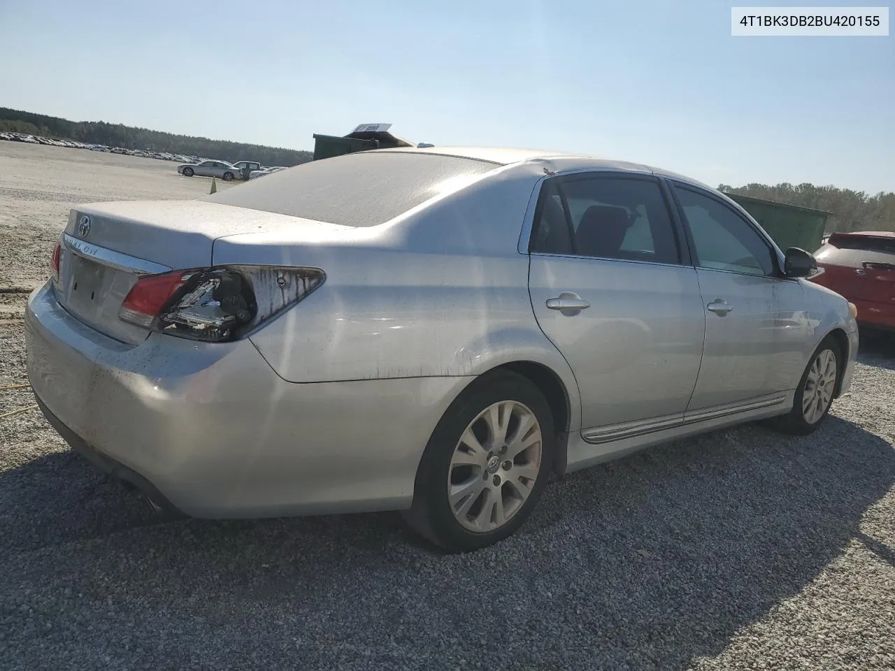 2011 Toyota Avalon Base VIN: 4T1BK3DB2BU420155 Lot: 74859584