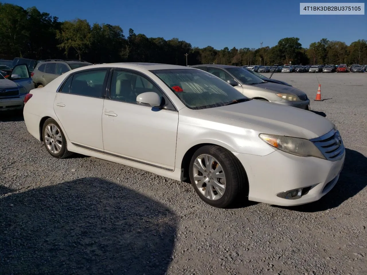 2011 Toyota Avalon Base VIN: 4T1BK3DB2BU375105 Lot: 74885514