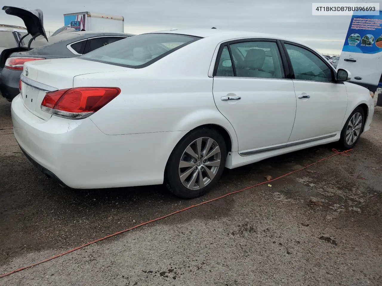 2011 Toyota Avalon Base VIN: 4T1BK3DB7BU396693 Lot: 74943224