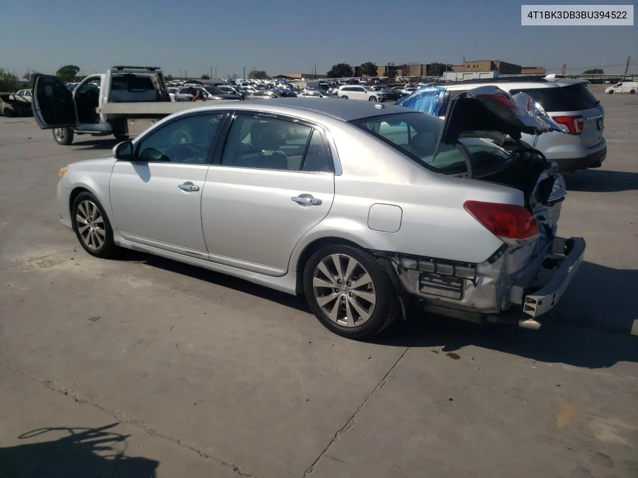 2011 Toyota Avalon Base VIN: 4T1BK3DB3BU394522 Lot: 74993044