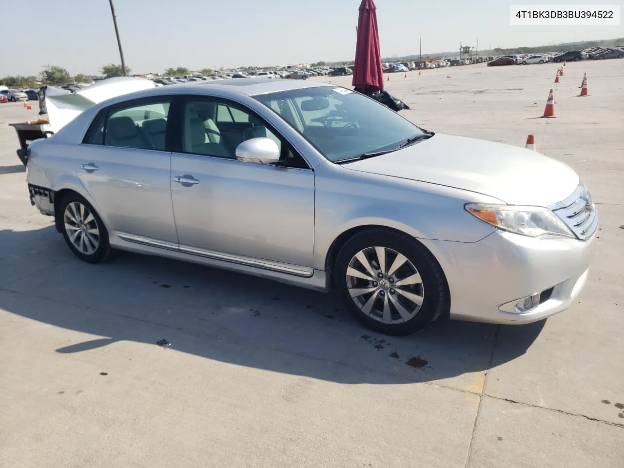 2011 Toyota Avalon Base VIN: 4T1BK3DB3BU394522 Lot: 74993044