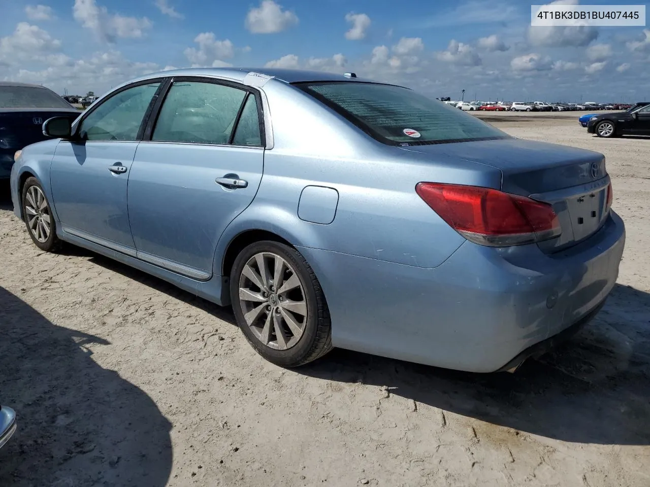 2011 Toyota Avalon Base VIN: 4T1BK3DB1BU407445 Lot: 75176614