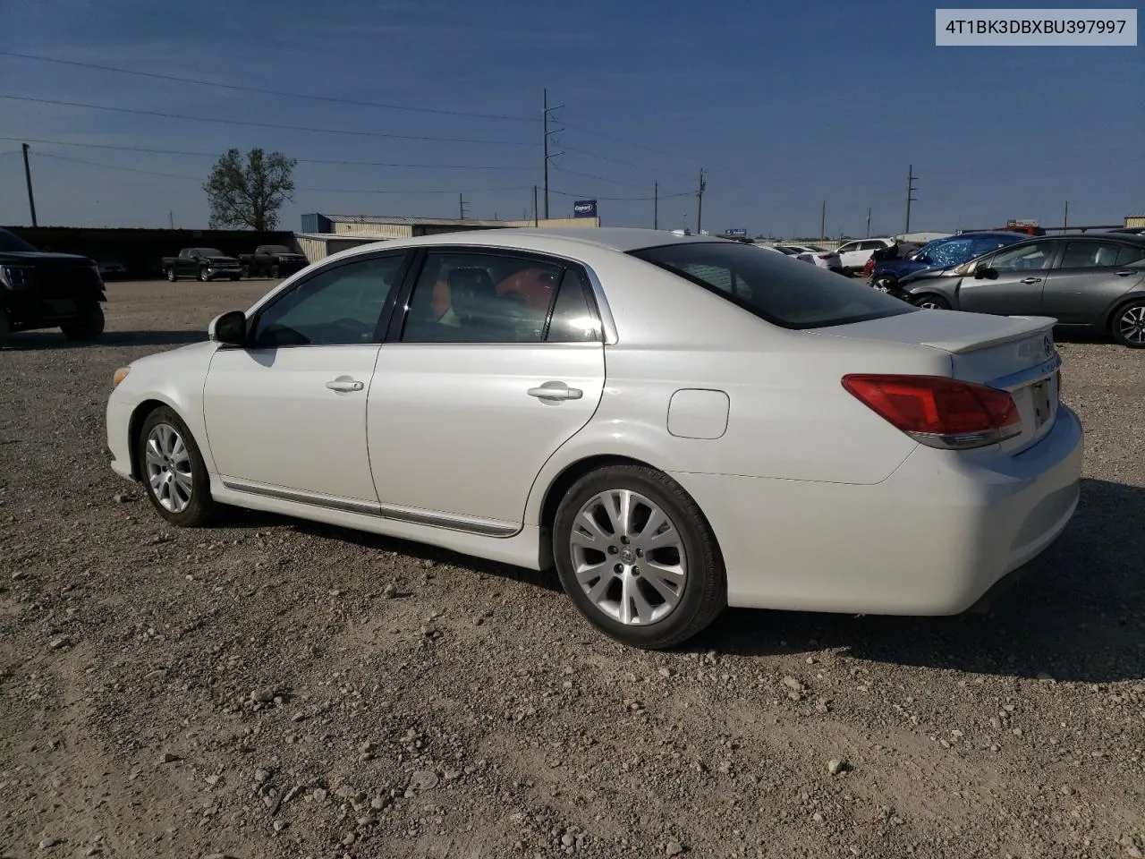 2011 Toyota Avalon Base VIN: 4T1BK3DBXBU397997 Lot: 75397544