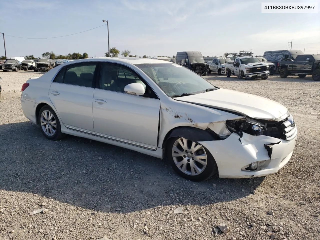 2011 Toyota Avalon Base VIN: 4T1BK3DBXBU397997 Lot: 75397544