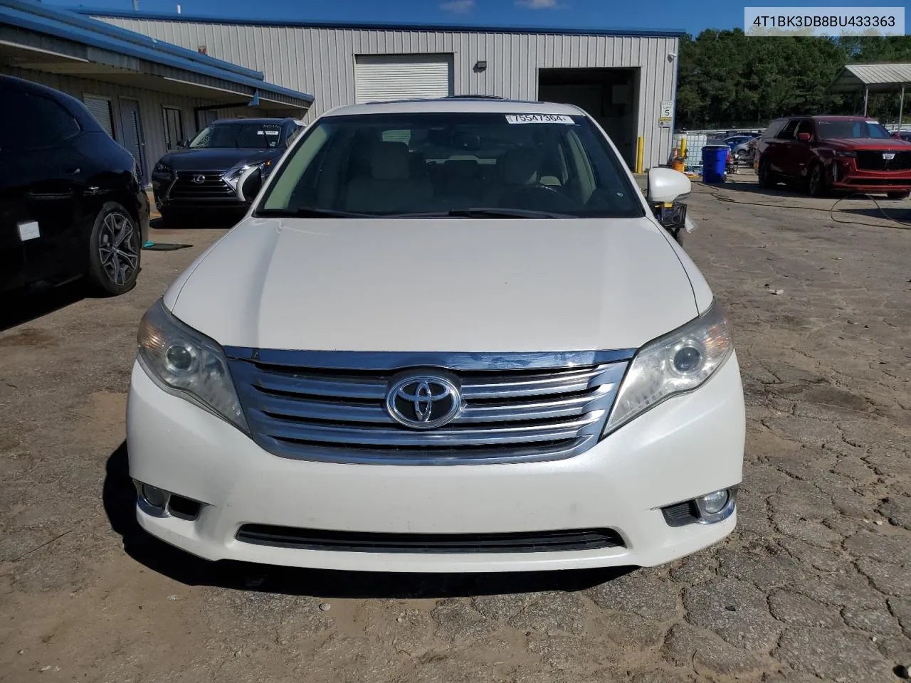 2011 Toyota Avalon Base VIN: 4T1BK3DB8BU433363 Lot: 75547364