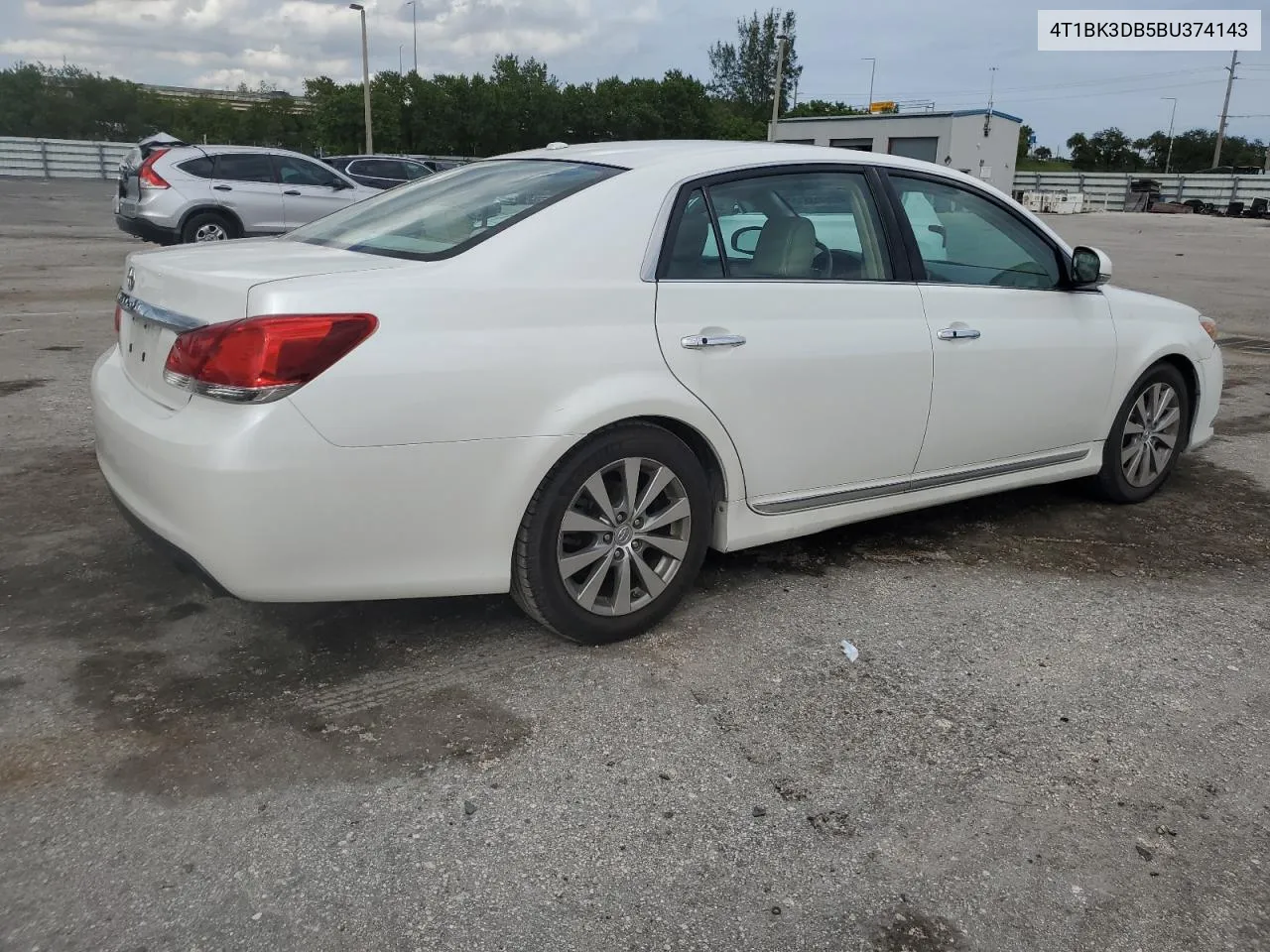 2011 Toyota Avalon Base VIN: 4T1BK3DB5BU374143 Lot: 75713534