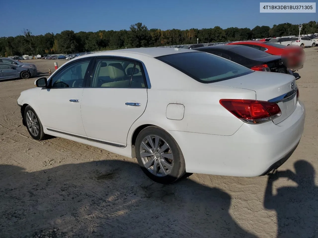 2011 Toyota Avalon Base VIN: 4T1BK3DB1BU371305 Lot: 75872304