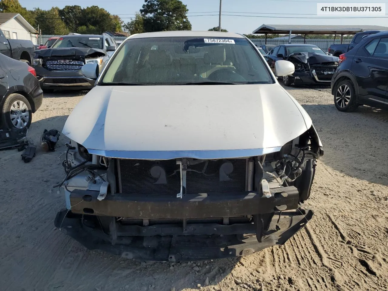 2011 Toyota Avalon Base VIN: 4T1BK3DB1BU371305 Lot: 75872304