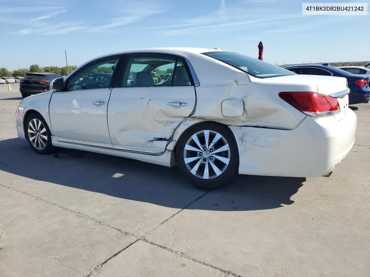 2011 Toyota Avalon Base VIN: 4T1BK3DB2BU421242 Lot: 75944844