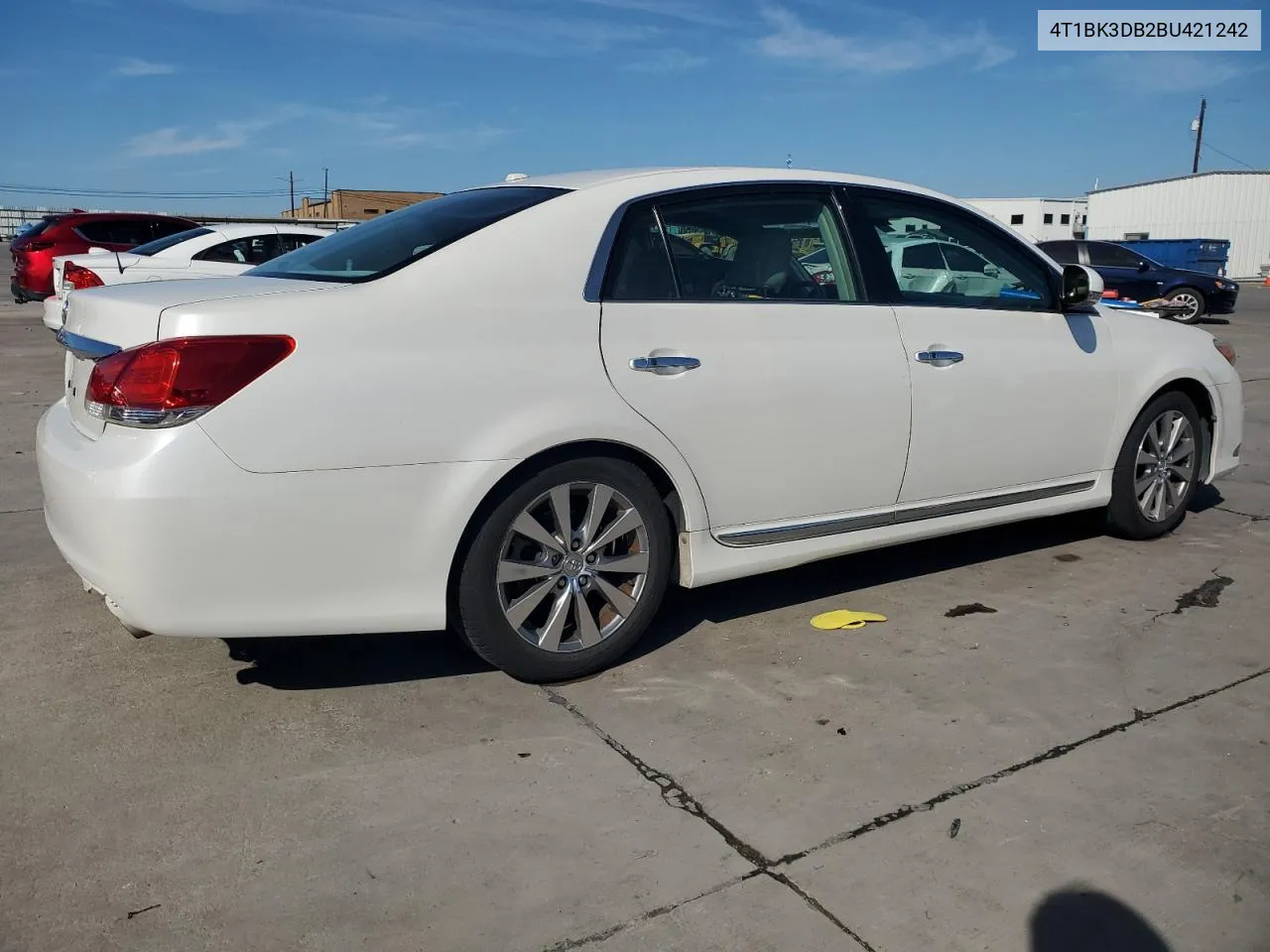 2011 Toyota Avalon Base VIN: 4T1BK3DB2BU421242 Lot: 75944844