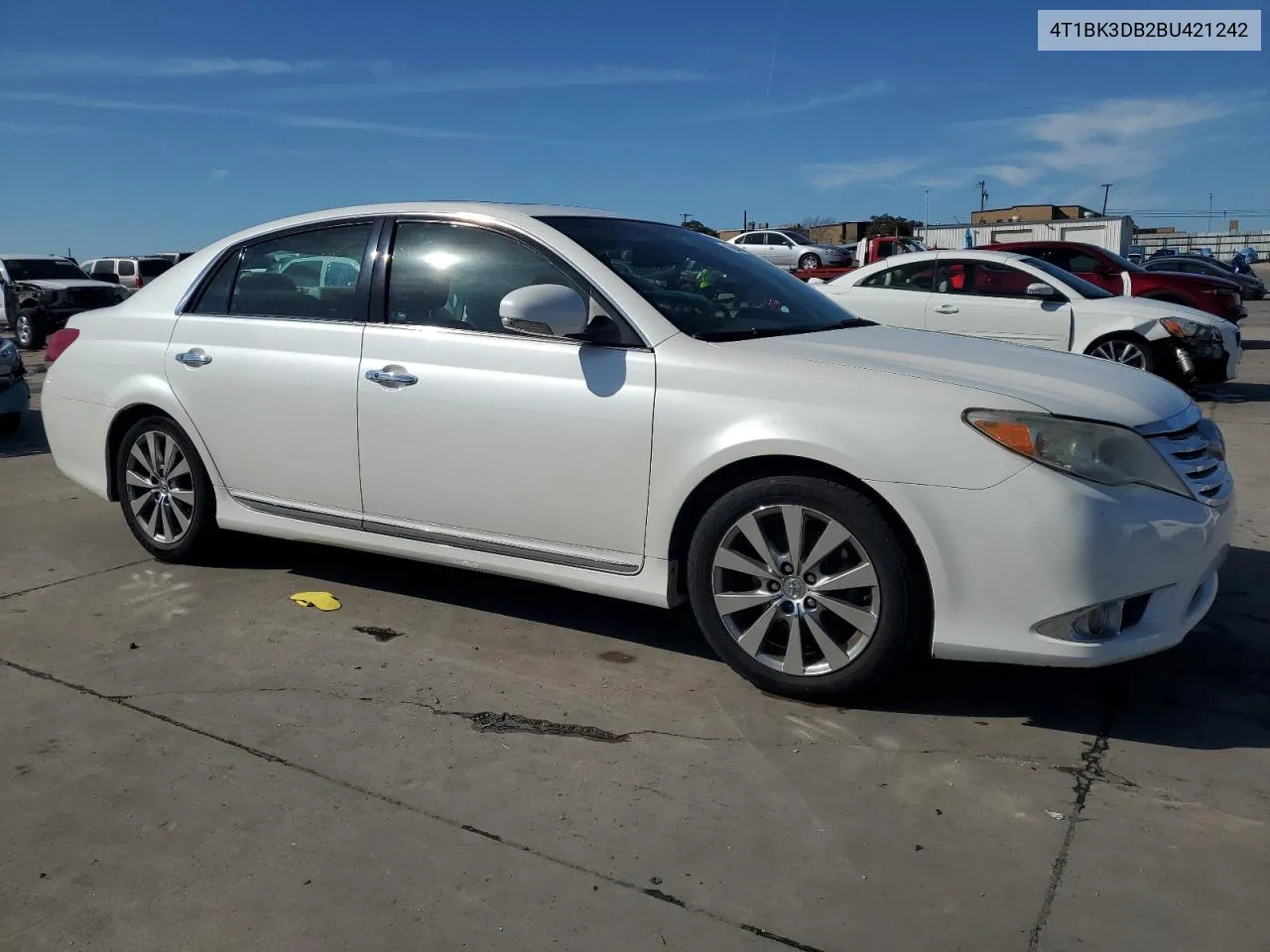 2011 Toyota Avalon Base VIN: 4T1BK3DB2BU421242 Lot: 75944844