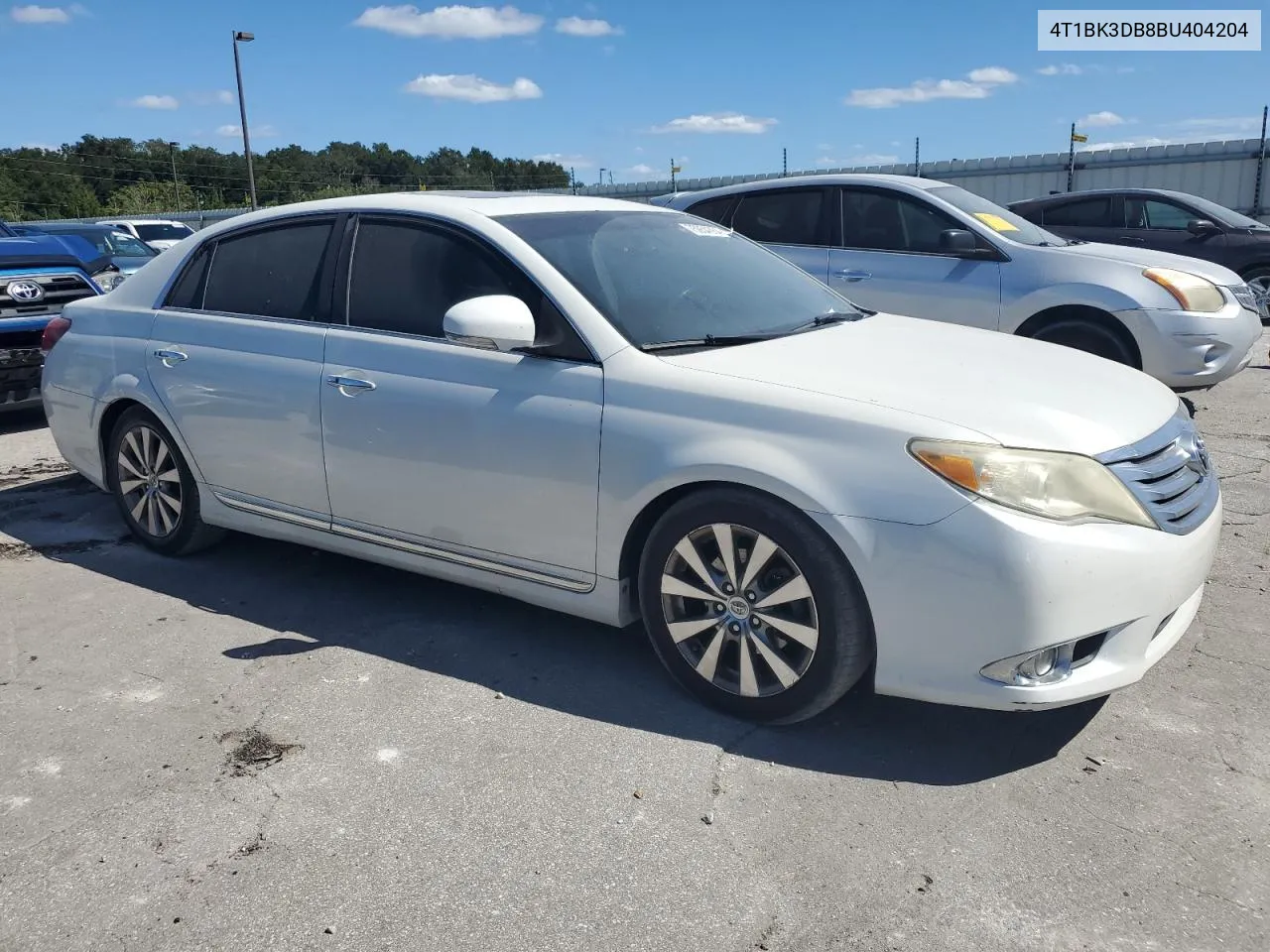 2011 Toyota Avalon Base VIN: 4T1BK3DB8BU404204 Lot: 75954364