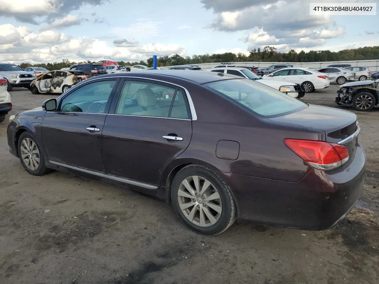 2011 Toyota Avalon Base VIN: 4T1BK3DB4BU404927 Lot: 76000194