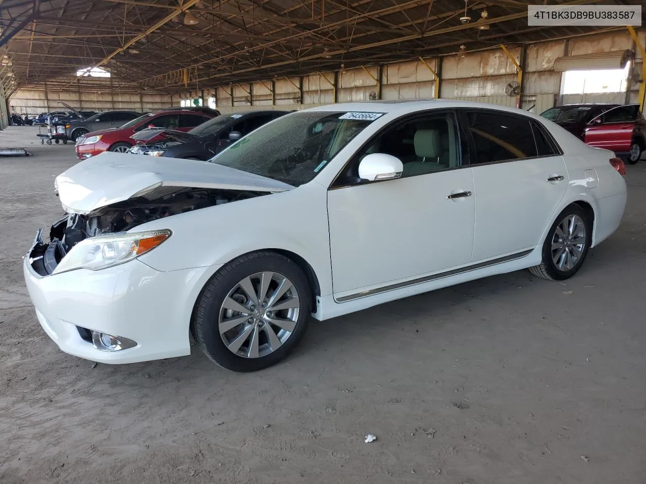 2011 Toyota Avalon Base VIN: 4T1BK3DB9BU383587 Lot: 76435664