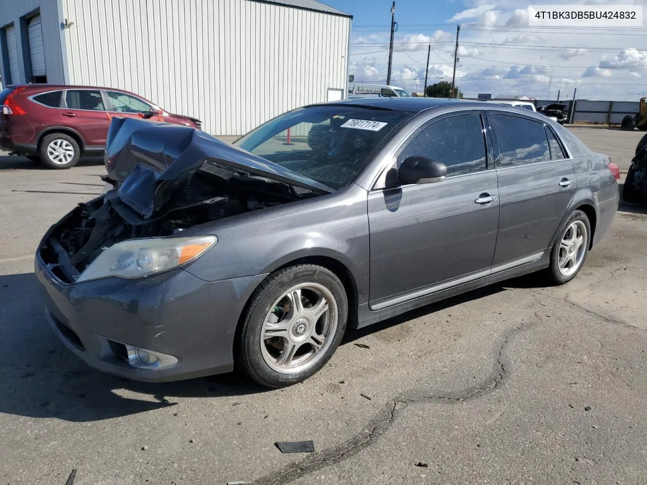 2011 Toyota Avalon Base VIN: 4T1BK3DB5BU424832 Lot: 76617174