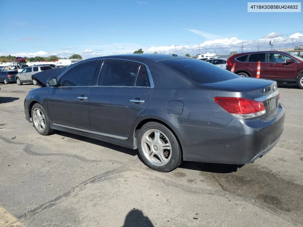 2011 Toyota Avalon Base VIN: 4T1BK3DB5BU424832 Lot: 76617174