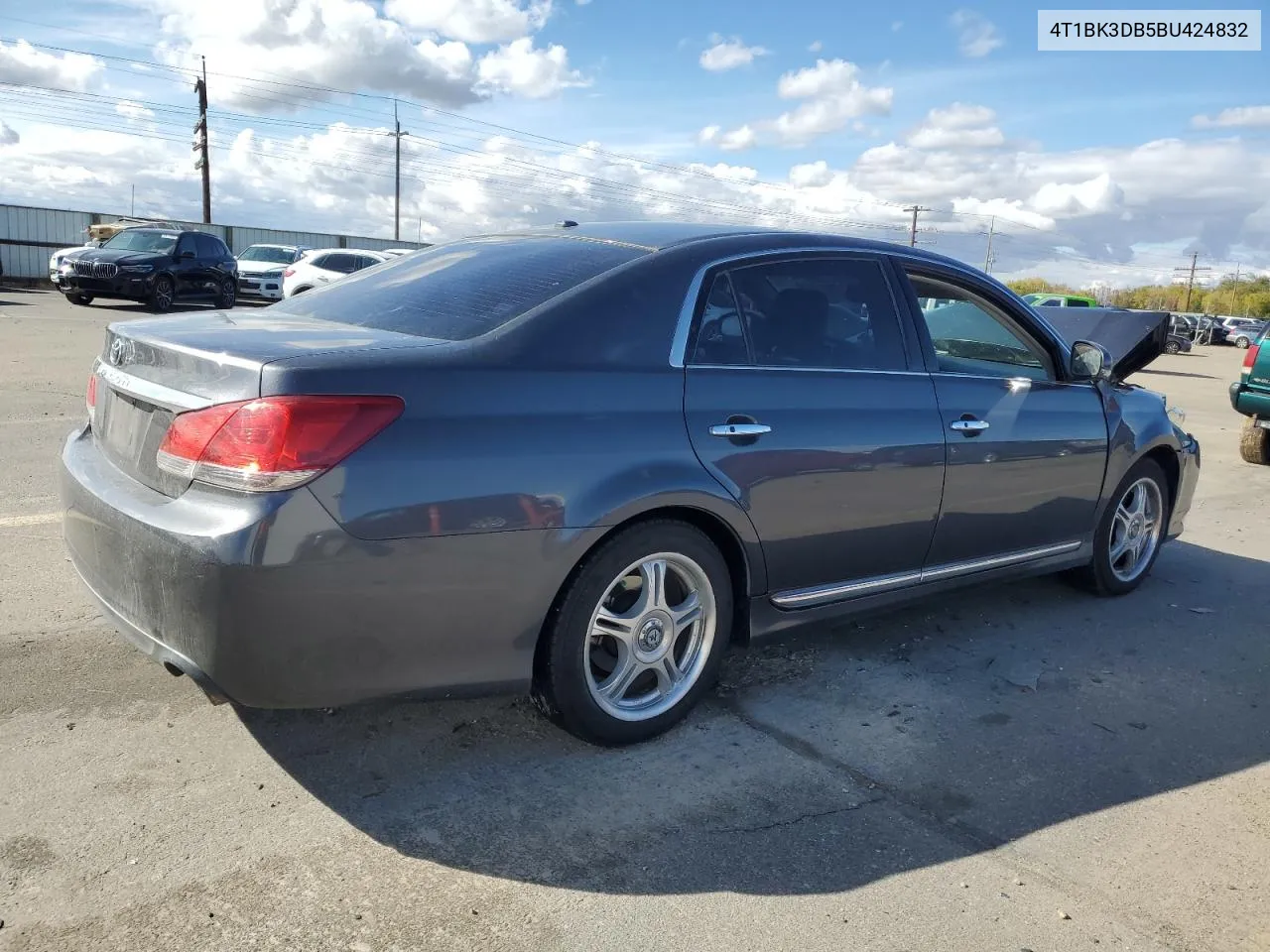 2011 Toyota Avalon Base VIN: 4T1BK3DB5BU424832 Lot: 76617174