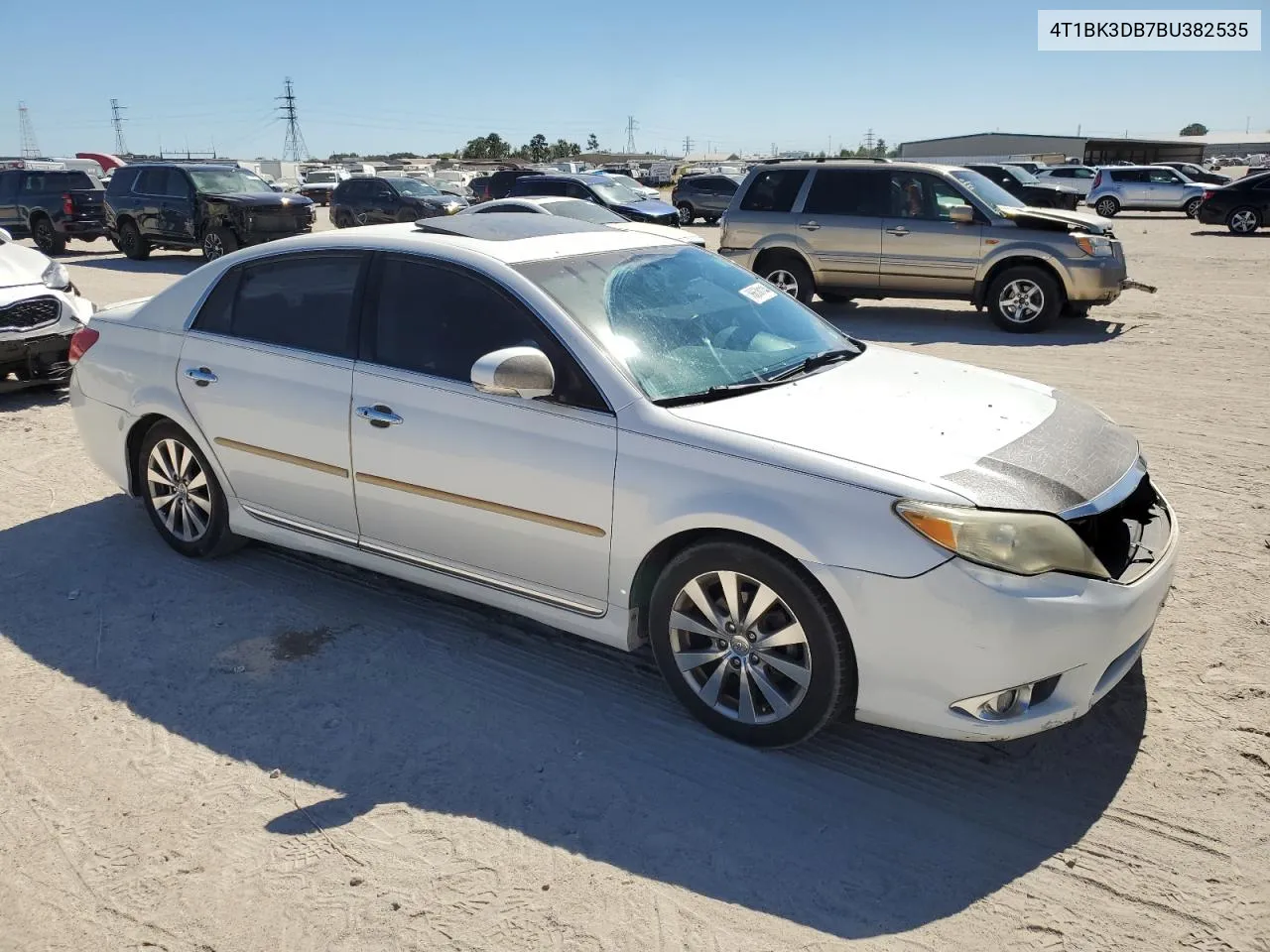 2011 Toyota Avalon Base VIN: 4T1BK3DB7BU382535 Lot: 76678114