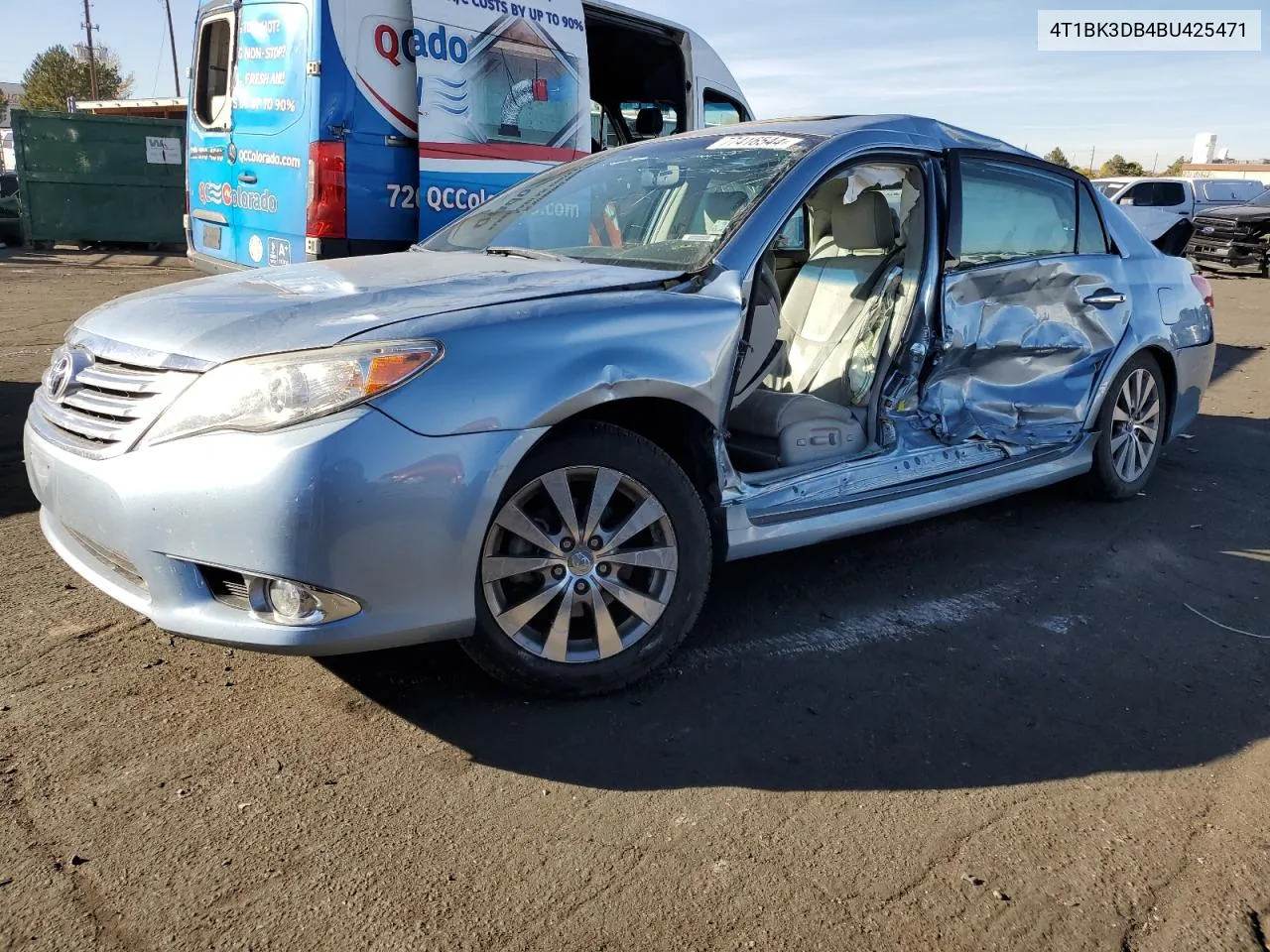 2011 Toyota Avalon Base VIN: 4T1BK3DB4BU425471 Lot: 77416544