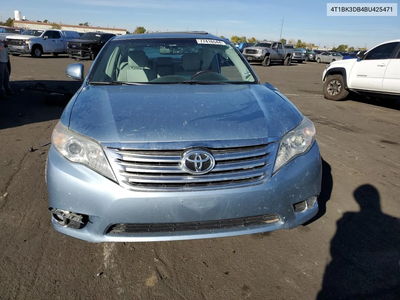 2011 Toyota Avalon Base VIN: 4T1BK3DB4BU425471 Lot: 77416544