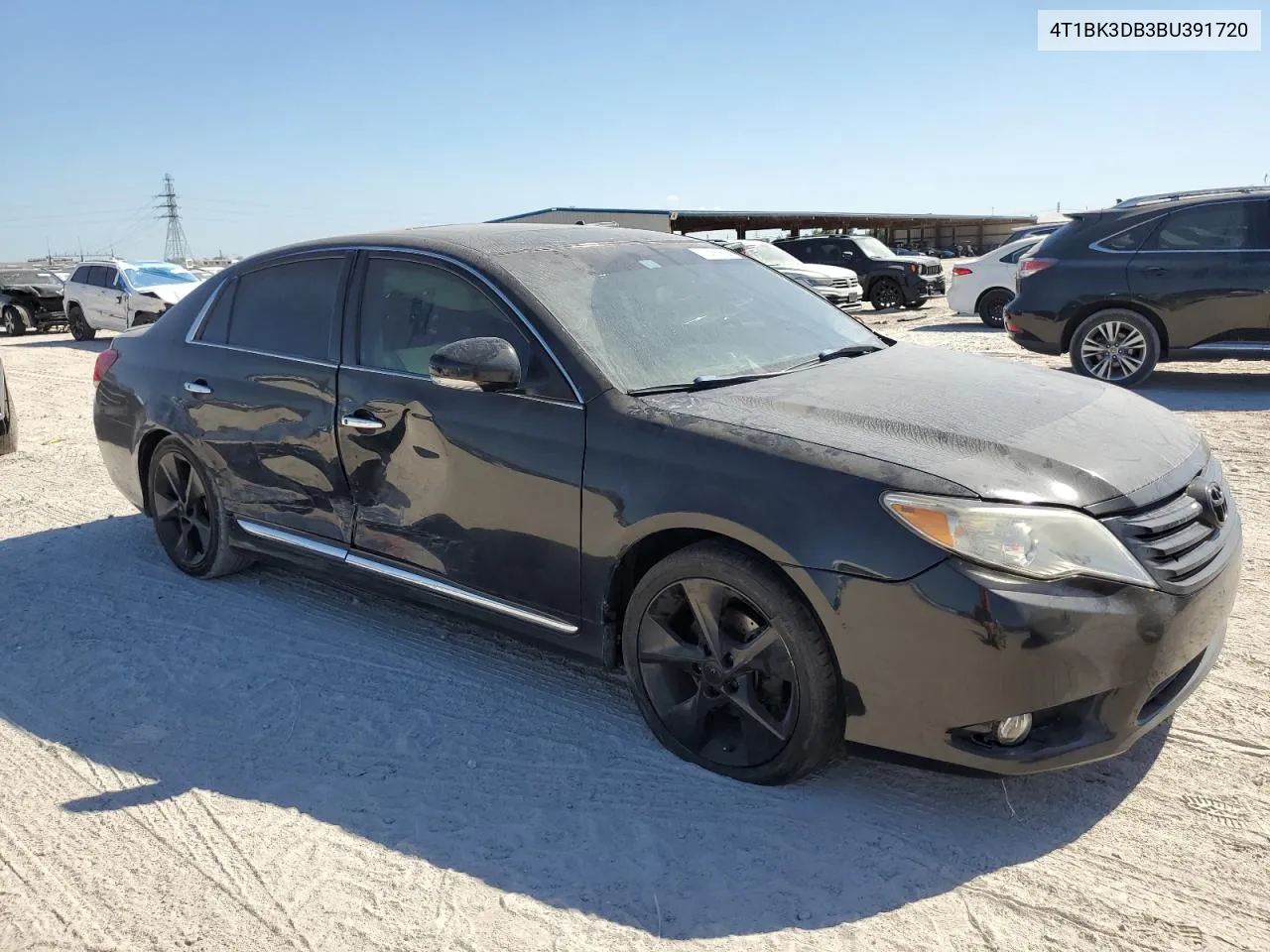 2011 Toyota Avalon Base VIN: 4T1BK3DB3BU391720 Lot: 77431804